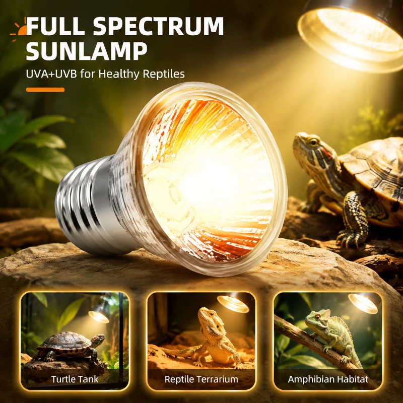 Multi-use Pet Basking Heat Lam - Calcium Powder Reptile review and price