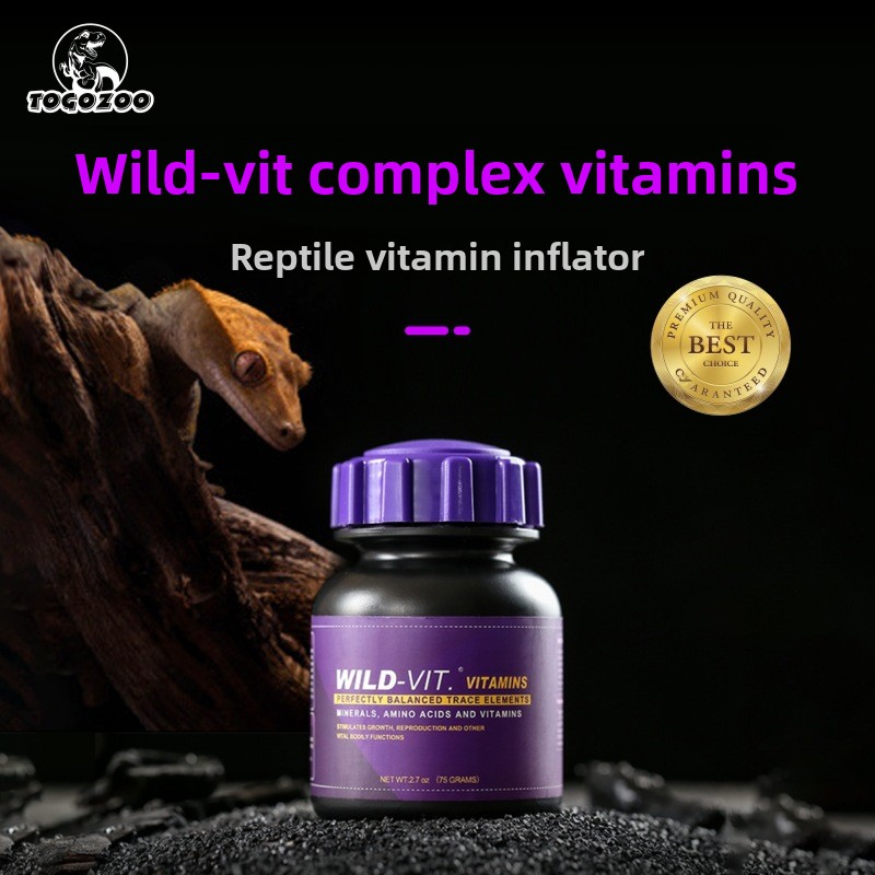 TOGOZOO WILD-VIT Reptile Calci - Calcium Powder Reptile review and price