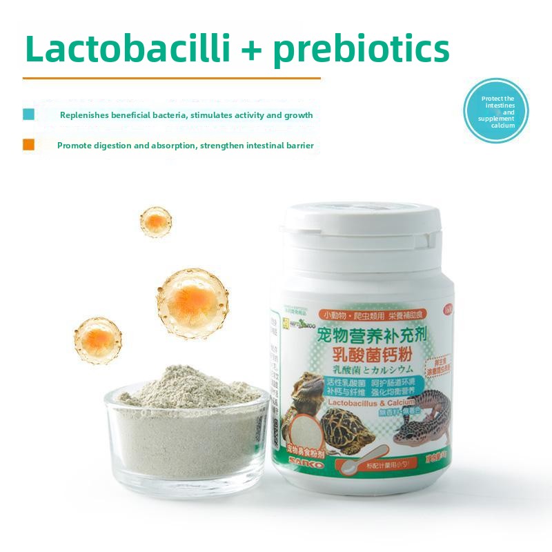 Reptizoo&Sanko BAC Probiotic & - Calcium Powder Reptile review and price